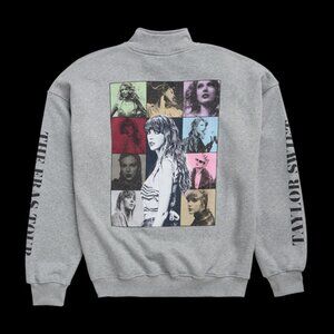 Taylor Swift | The Eras International Tour Grey Quarter Zip | Original |ZXL |New